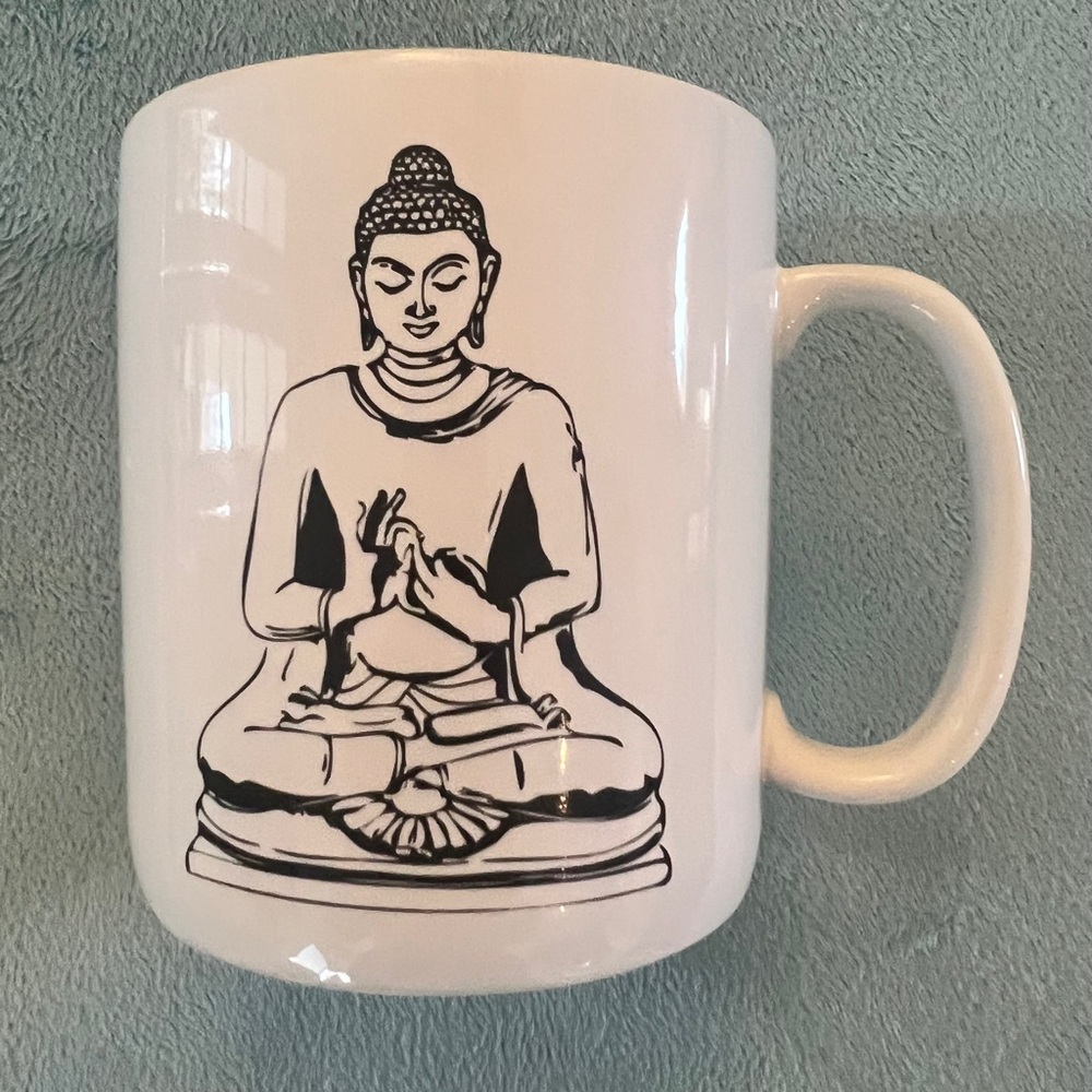 Coventry Buddha Meditating Oversized Jumbo Mug 28 oz